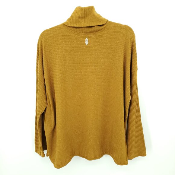 Free People FP Movement Can't Handle This Turtleneck M High Atlas Brown/Tan - Picture 3 of 16